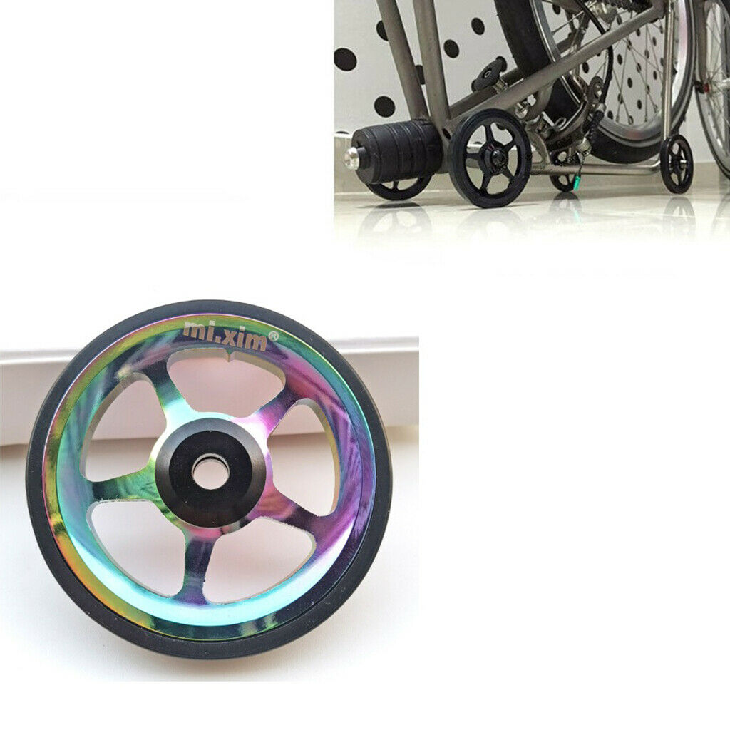 Folding Bike Easy Wheel for   Bicycle Carrying Transport Easywheel Carry