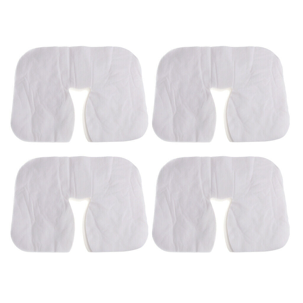 400pcs Non-Woven Disposable Massage Table Face Head Rest Cover for Salon Spa
