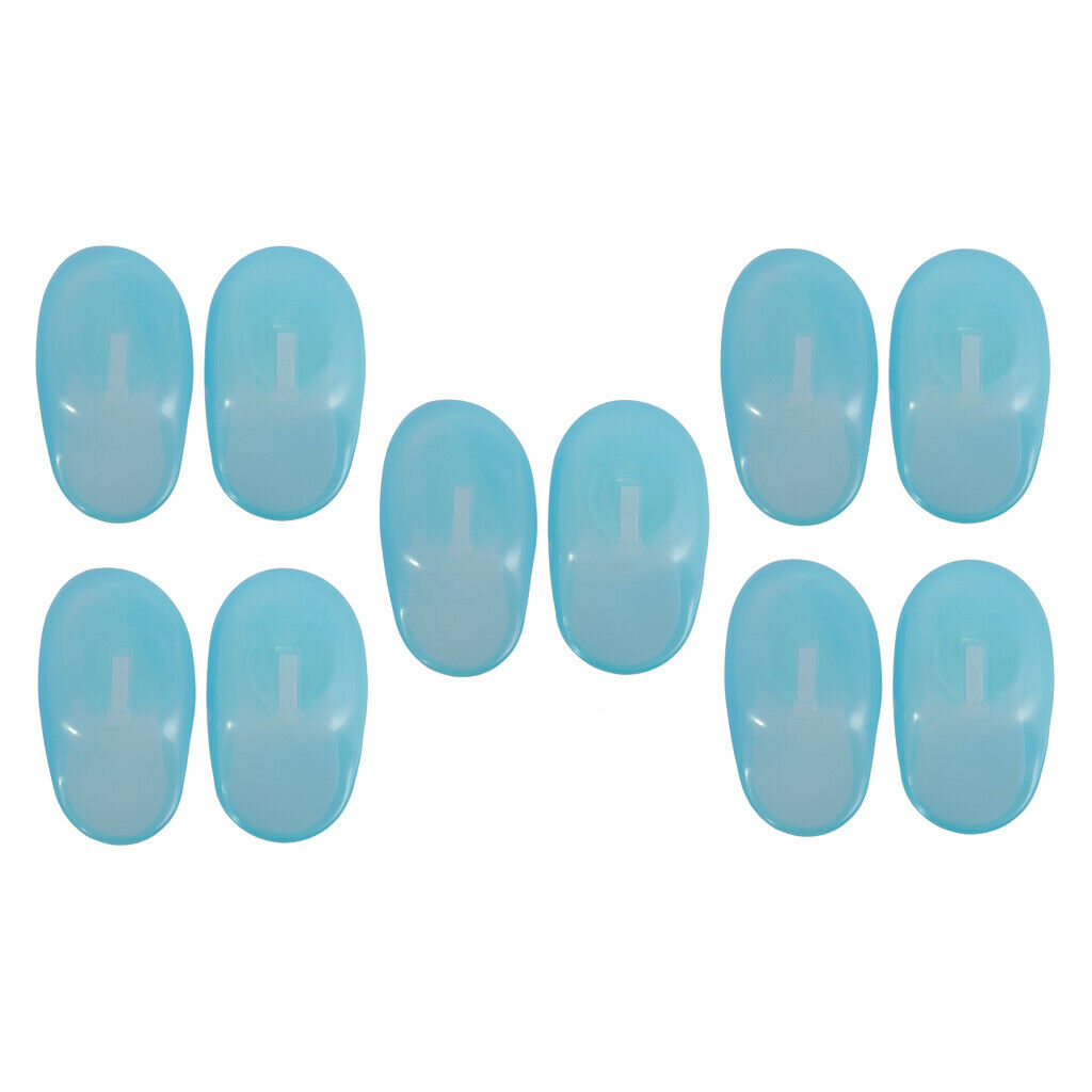 10PCS Pro Hair Coloring Perm Ear Cover Protector Salon Barbers Ears Shield