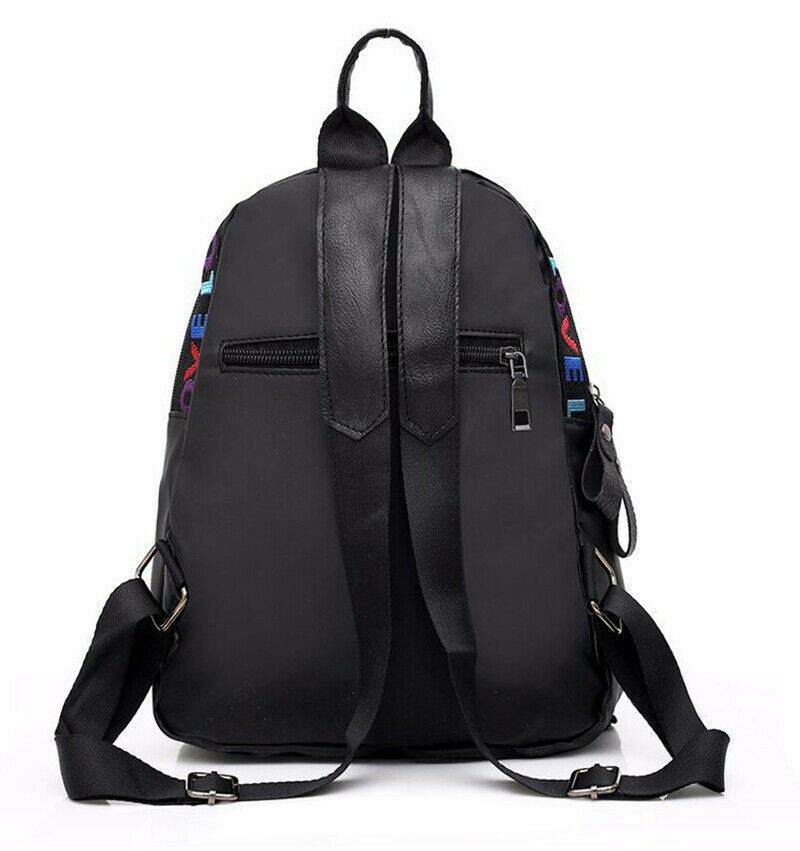 Women Backpack Purse School Waterproof Anti-Theft Oxford Cloth Travel Mini Bag