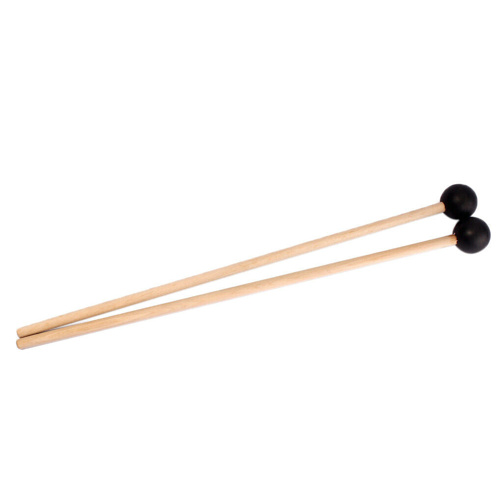 1 Pair Glockenspiel Xylophone Beaters Plastic Head Mallets Sticks Beater