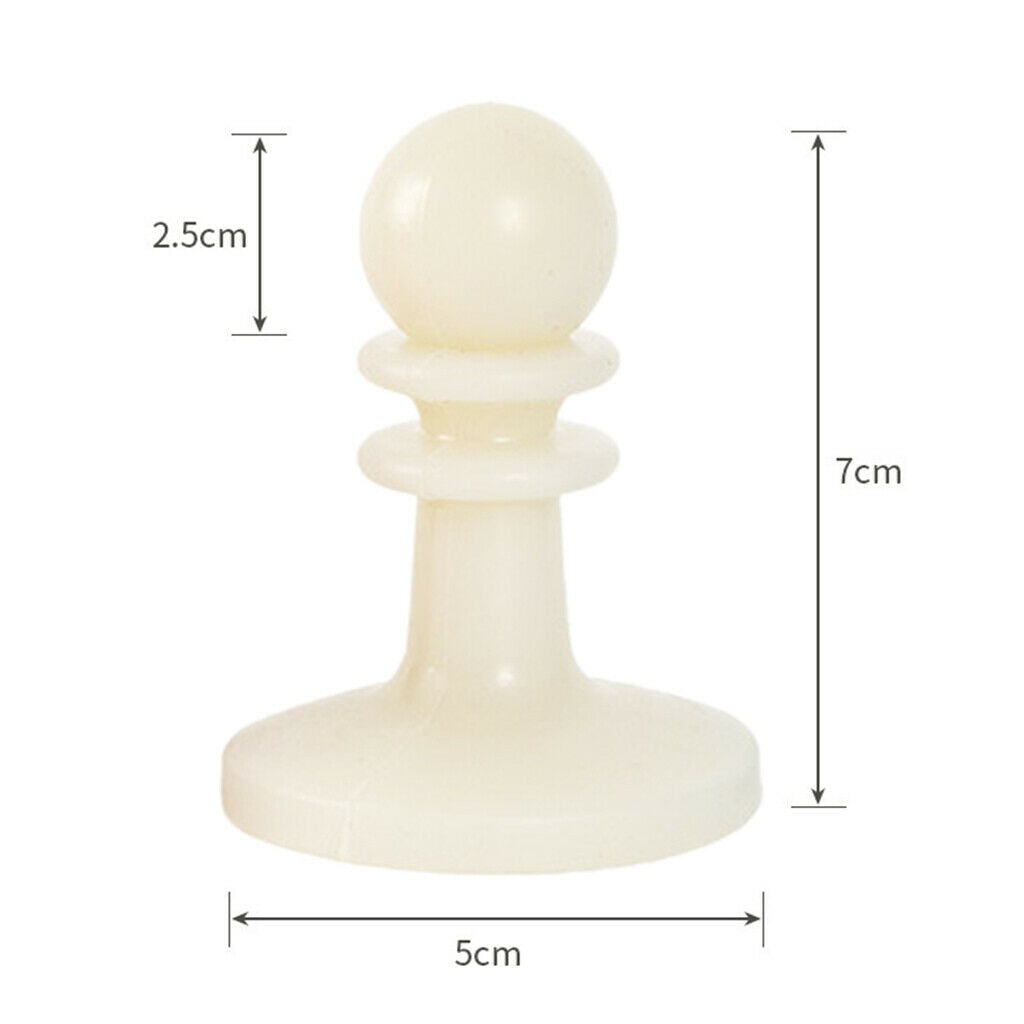 4Set Outdoor Canopy Pole Lightning Protector  White Glow in Dark