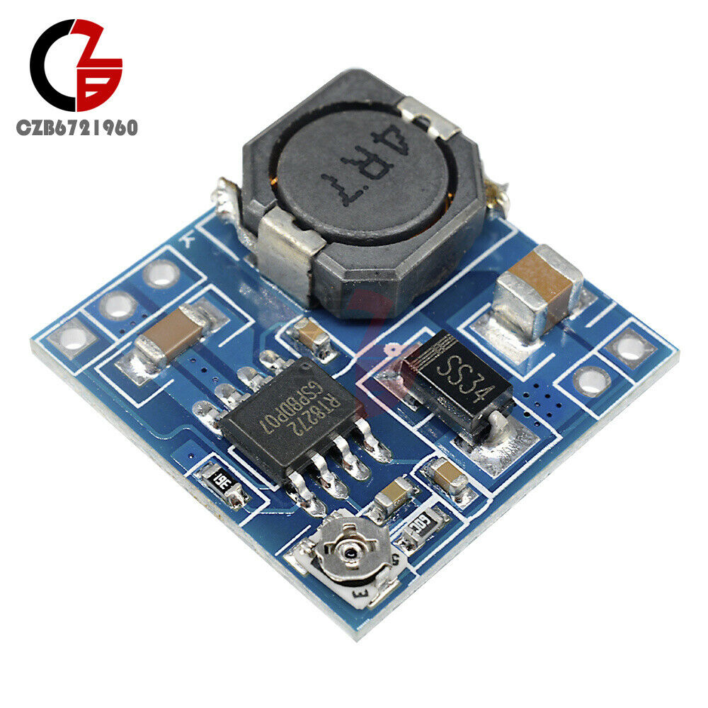 10PCS DC 4.75-24V to 0.92-15V Step Down Power Supply Buck Board Aeromodelling
