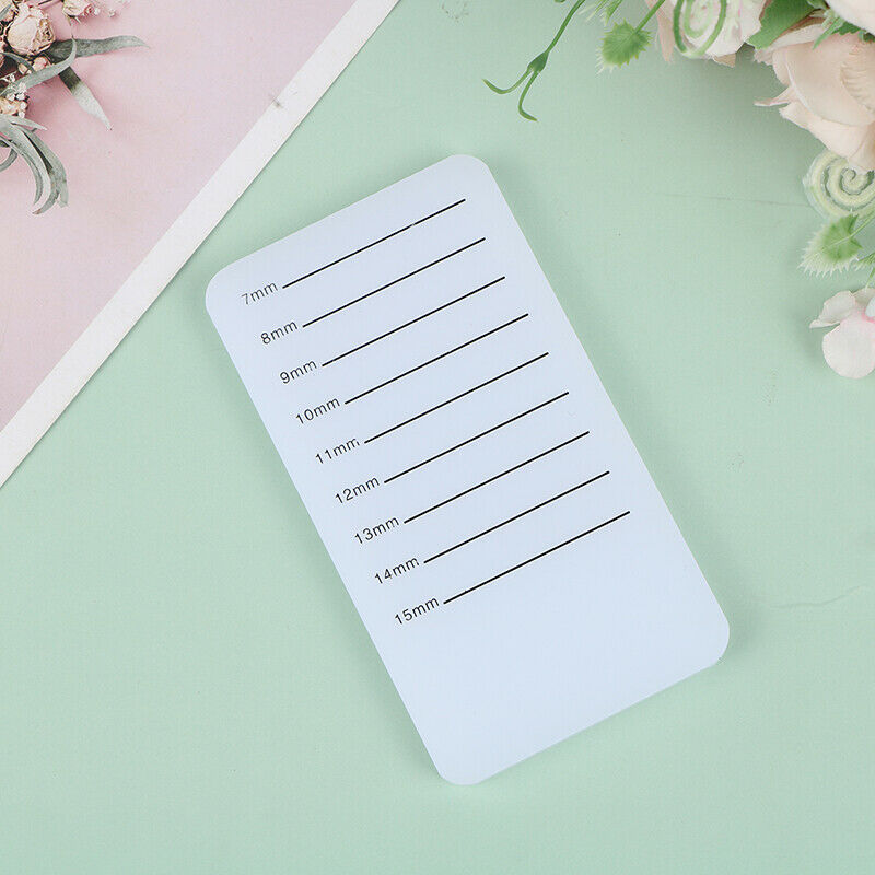 7-15mm Acrylic Adhesive Eyelash Pad Extension False Eyelash Pallet HolderBDAU