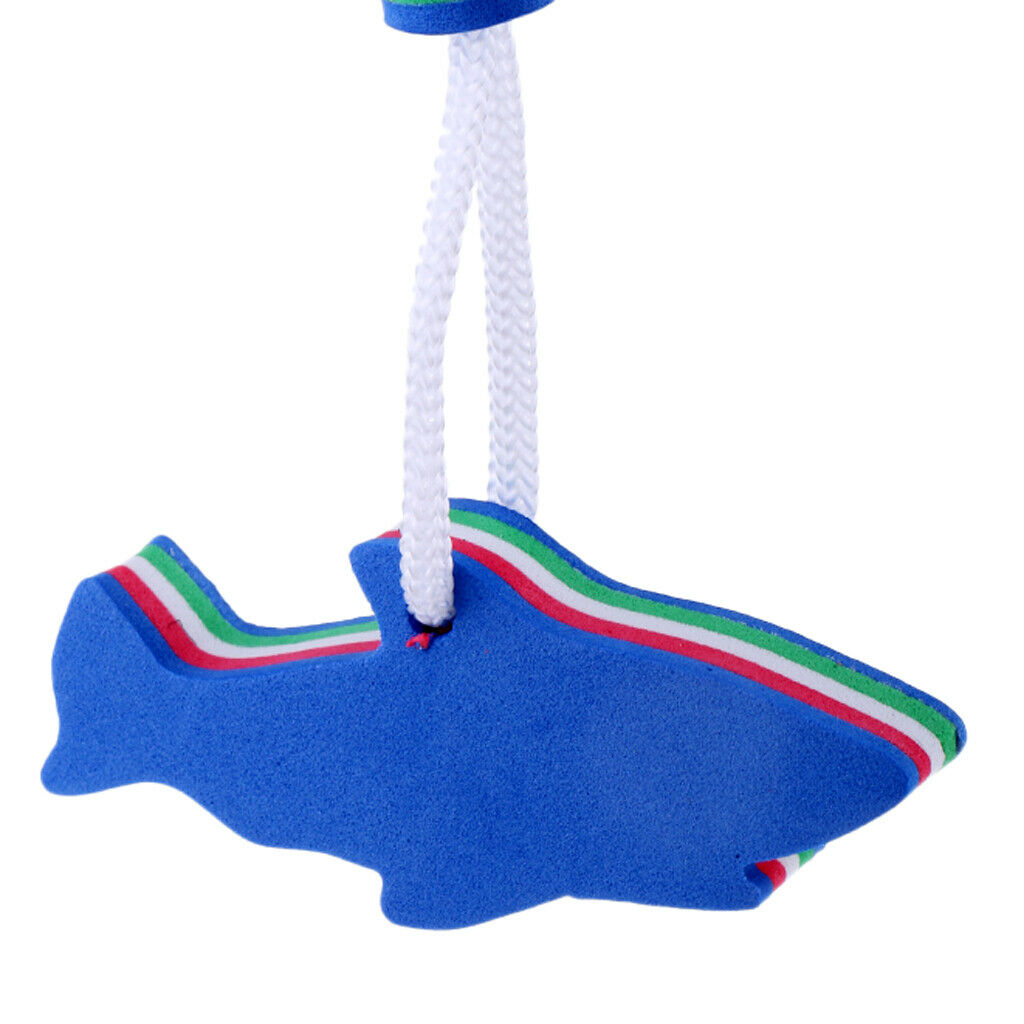 2x Floating Keychain Watersports Floating Keychain, Dolphin Shape