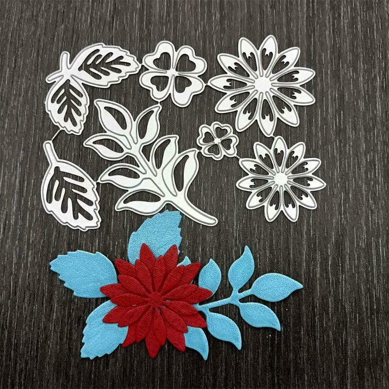 Various Leaves Metal Cutting Dies Stencil DIY Scrapbooking Album Paper Card Mold