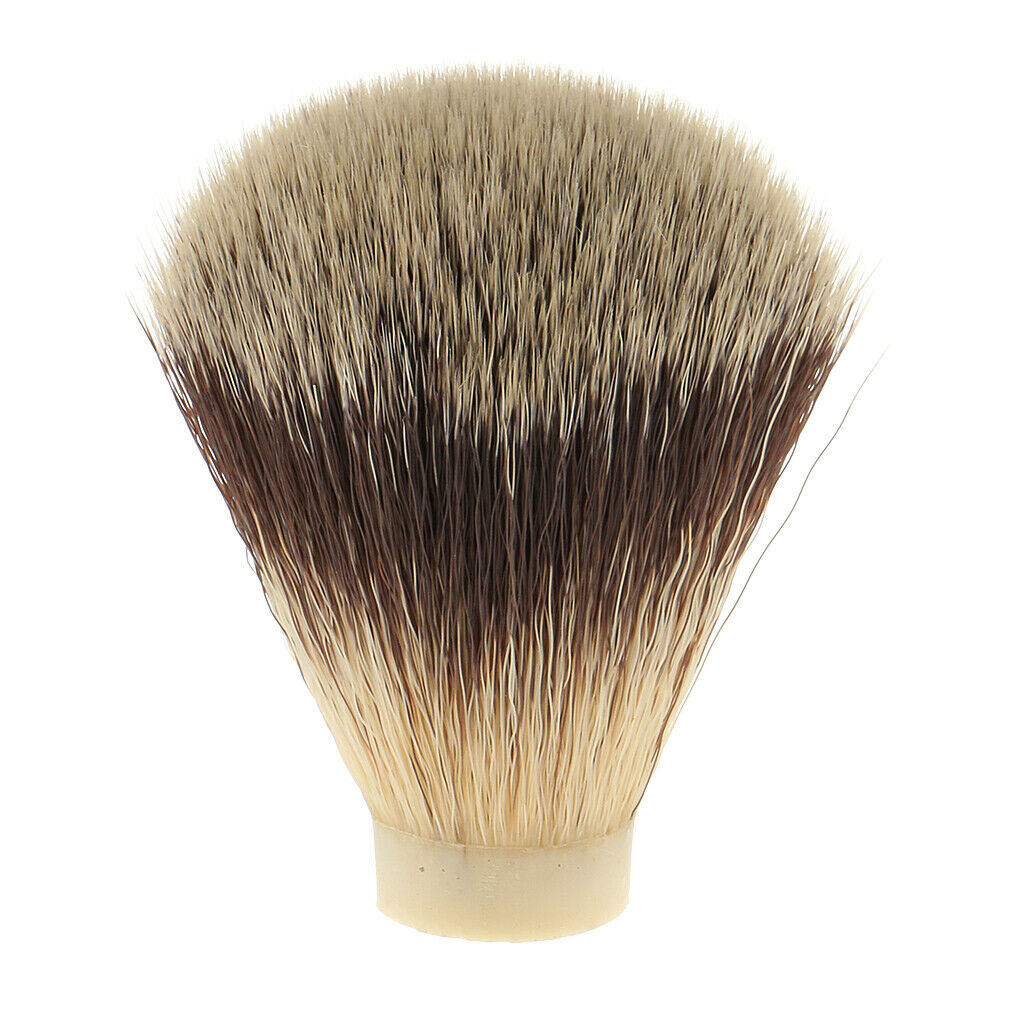 4pcs Shaving Brush Head Knots Replacement for Man Salon Hair Brush Handle