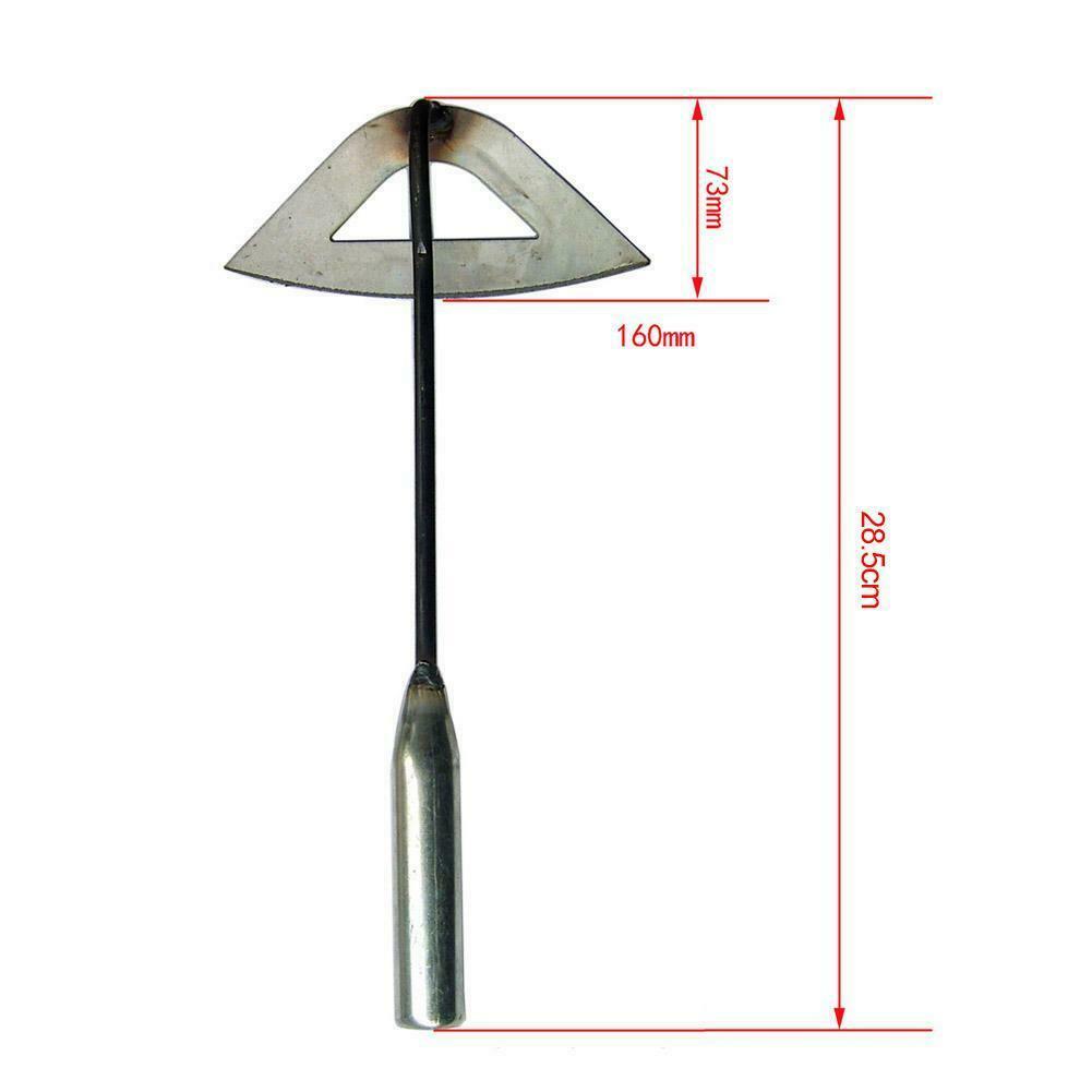 All-steel Hardened Hollow Hoe Handheld Weedings Rakes Planting Vegetables Farms