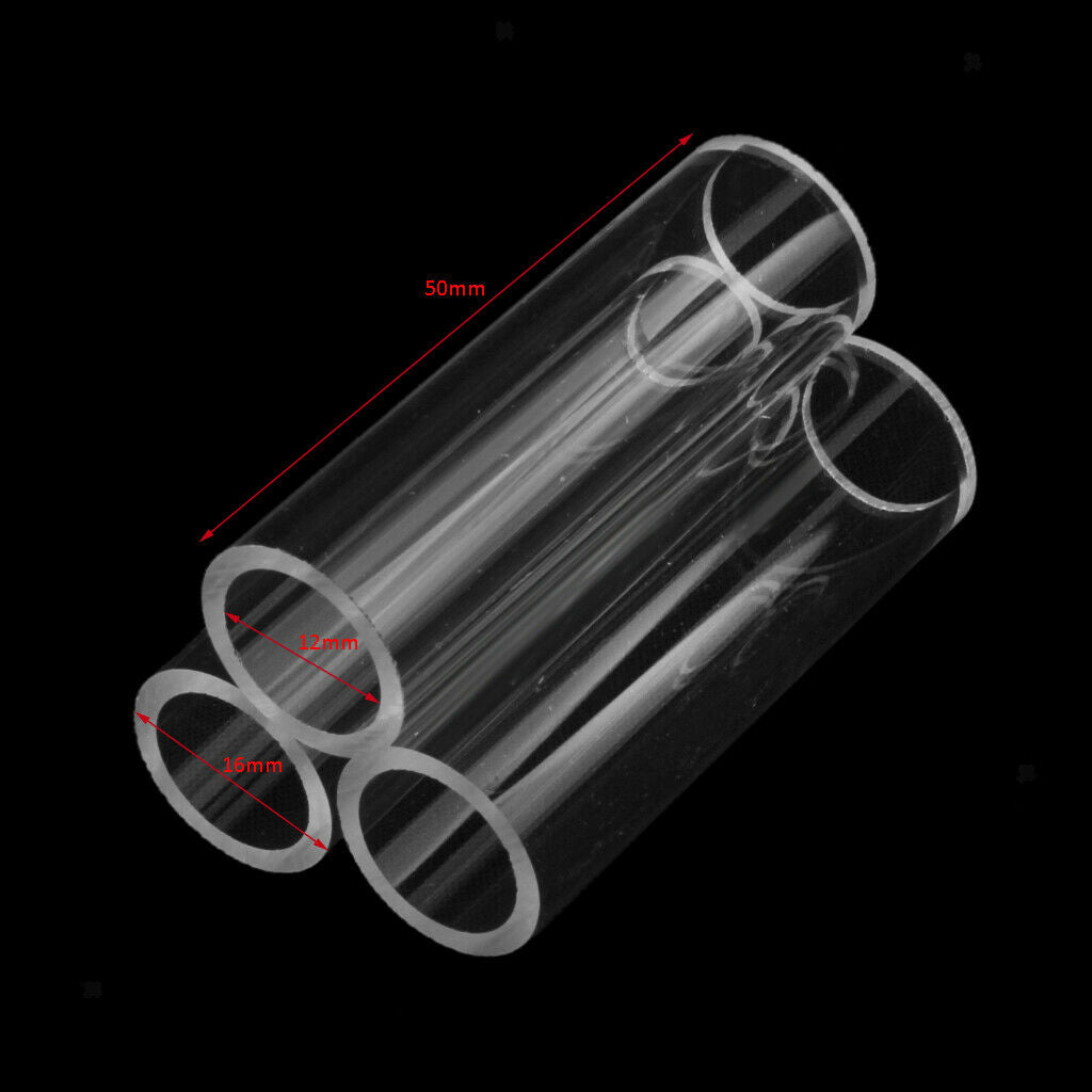 1x Acrylic Mini Shrimp Tube 3-tube Design For Fish Tank Aquarium