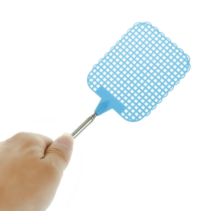 Pest Control Tools Extendable Flies Swatter PlasticSimple Pattern Fly Swat.l8