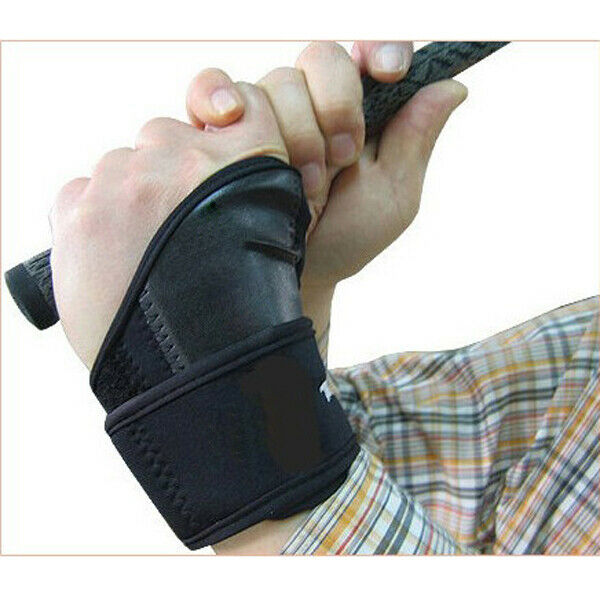 Black Golf Traing Aids Tool Swing Wrist Brace Band