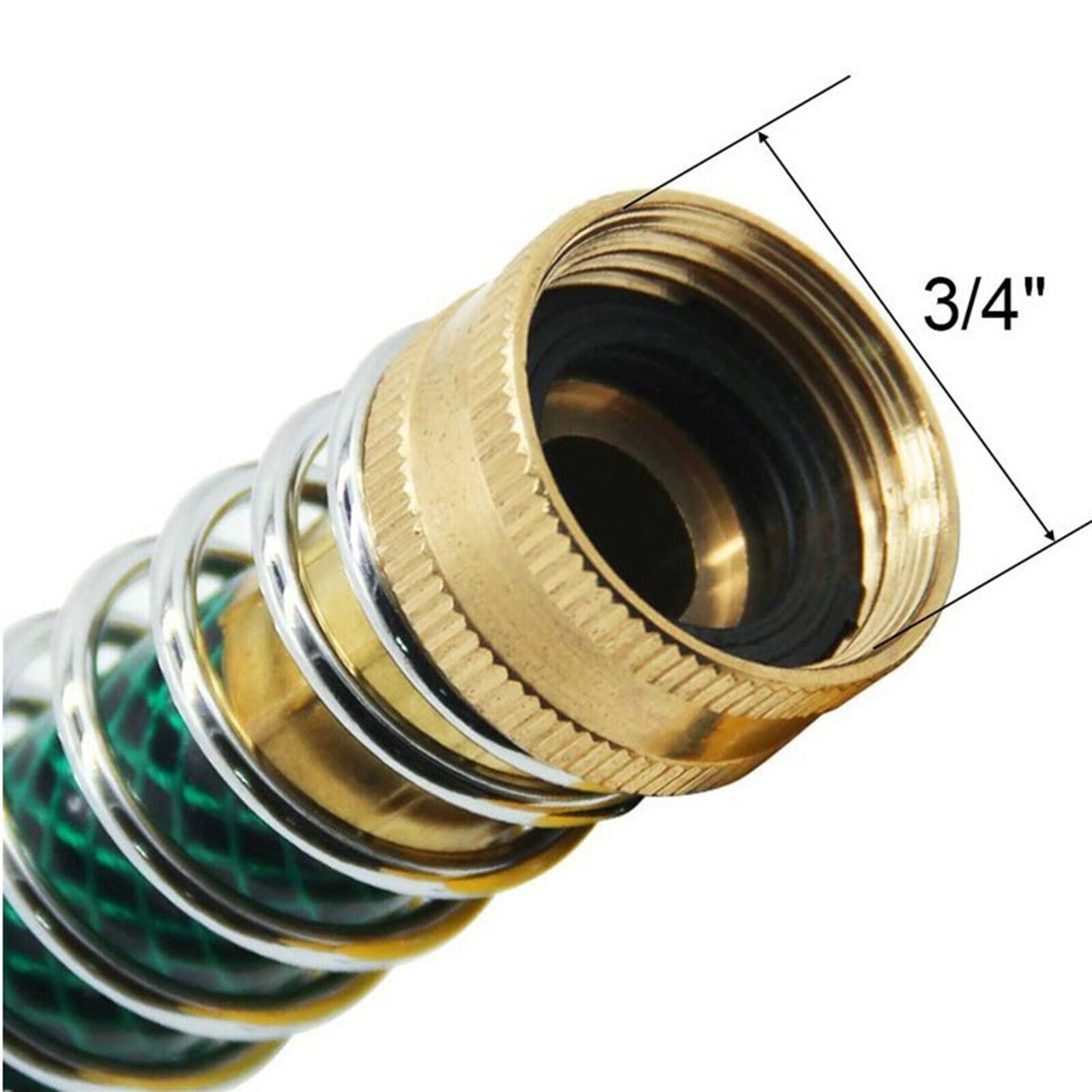 Brass Hose Extension Adapter with Coil Spring Water Accessories for Kitchen
