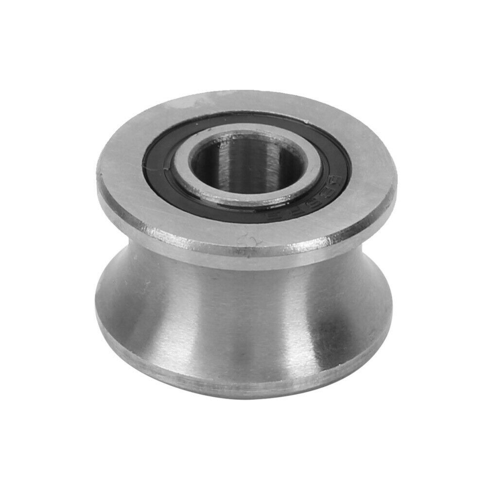 U22 U Shaped Round Bottom Track Groove Pulley Bearing Sliding Rollers Bearing