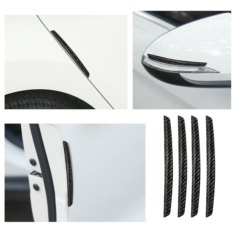 4X Protector Anti-collision Bumper Strip Car Door Edge Guard Scratch Accessories