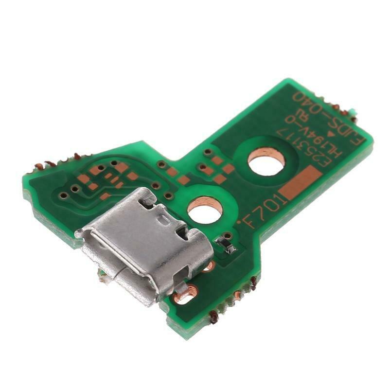 Replace USB Charging Port Board For JDS-040 PS4 Controller With 12Pin Flex Cable