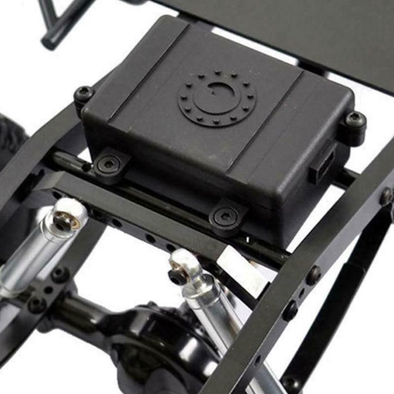 Remote Control Car Kits Part RC Receiver Box Plastic Made for 1/10 Climbing Car