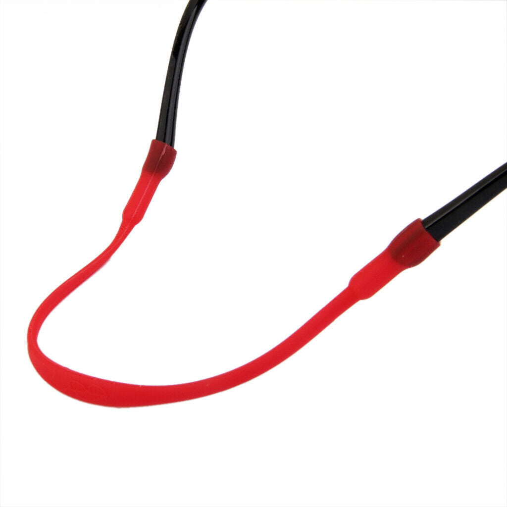 2 Pieces Kids Children Silicone Eyeglasses Sunglasses Glasses Strap Cord Rope +