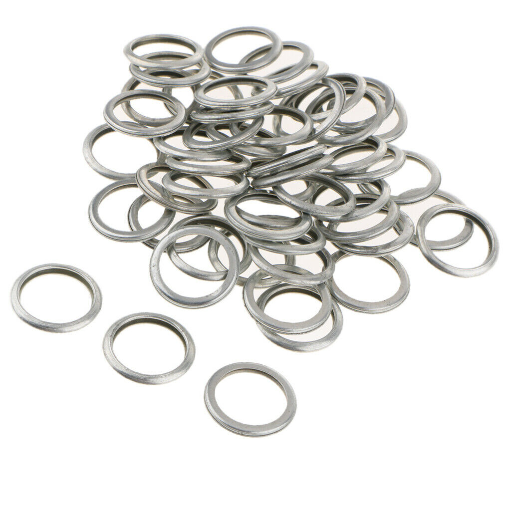 50pcs 16mm Motor Oil Drain Plug Gasket Washer Gaskets for 803916010