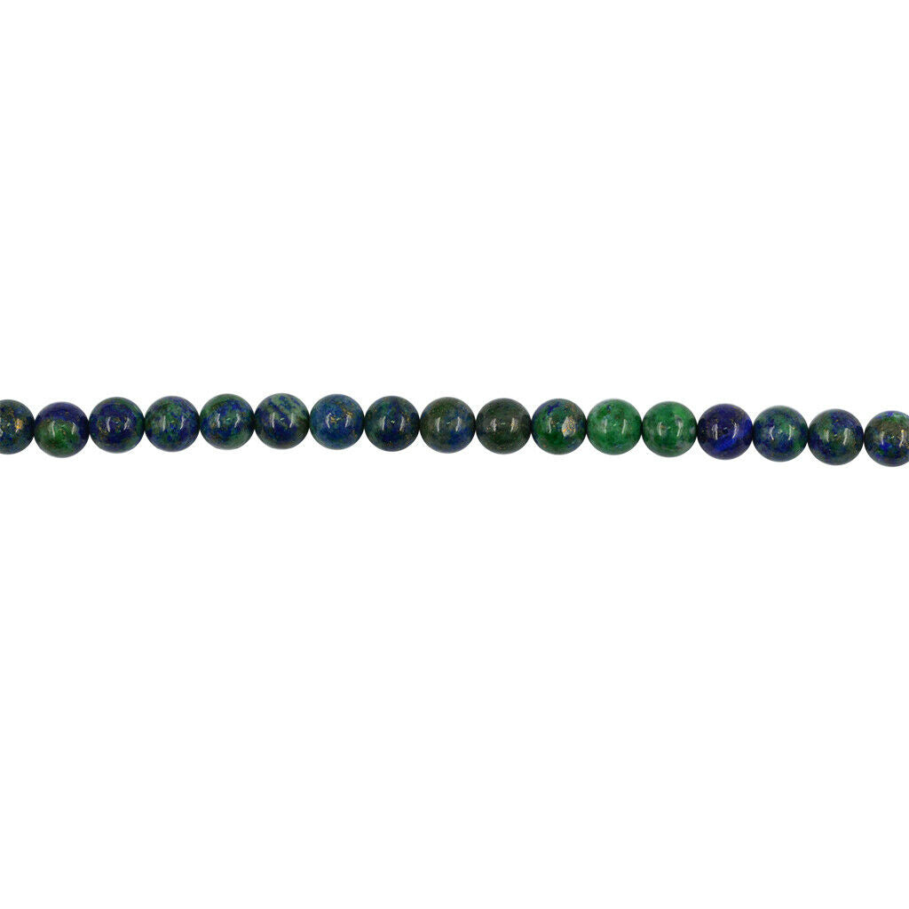 15.5" Natural Malachite Peacock Round Loose Beads 8mm 0.8mm Jewelry Findings