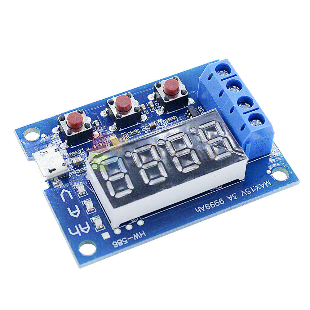 Li-ion Lithium Lead-acid Battery Capacity Meter Discharge Tester Analyzer HW-586