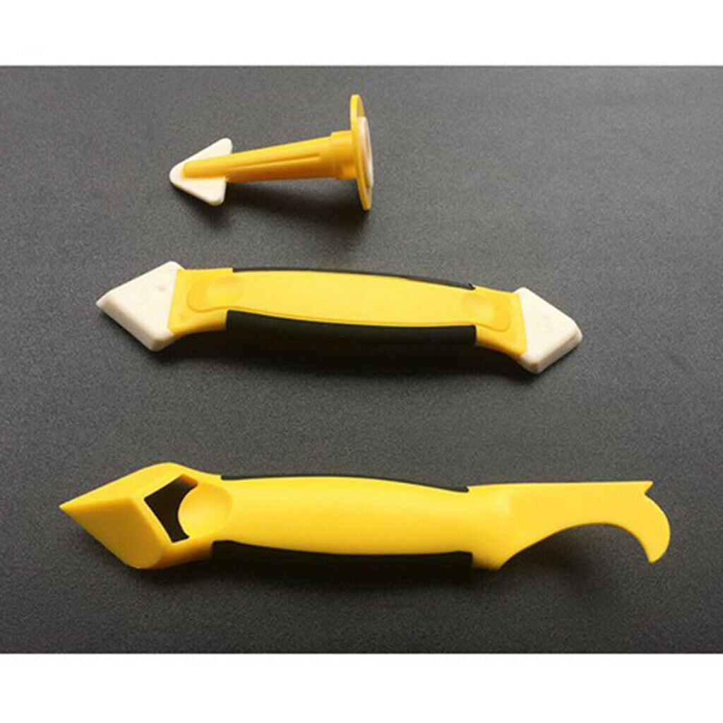 Convenient 3 Piece / Set Sealant Caulking Finishing Tool Kit
