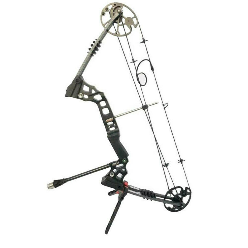 Long Compound Bow Stand Holder Kick Legs Archery Target Shooting Bow Support FP6