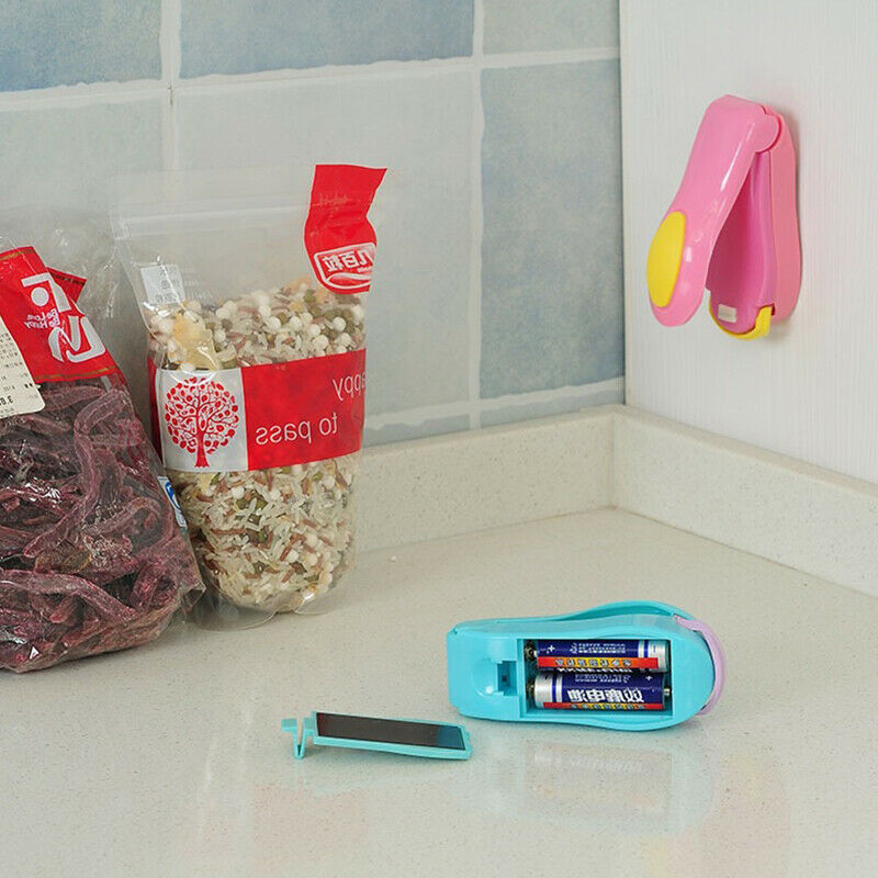 Portable Mini Heat Sealing Machine Plastic Snack Sealing Gadget Storage B.l8