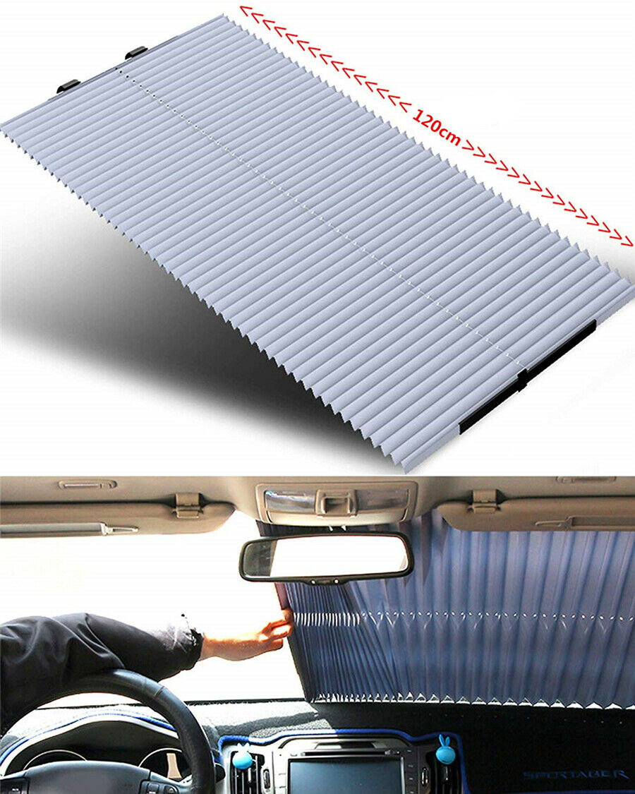 Folding Foldable Rear Window Sun Shade Block Visor Folding Auto Windshield Cover