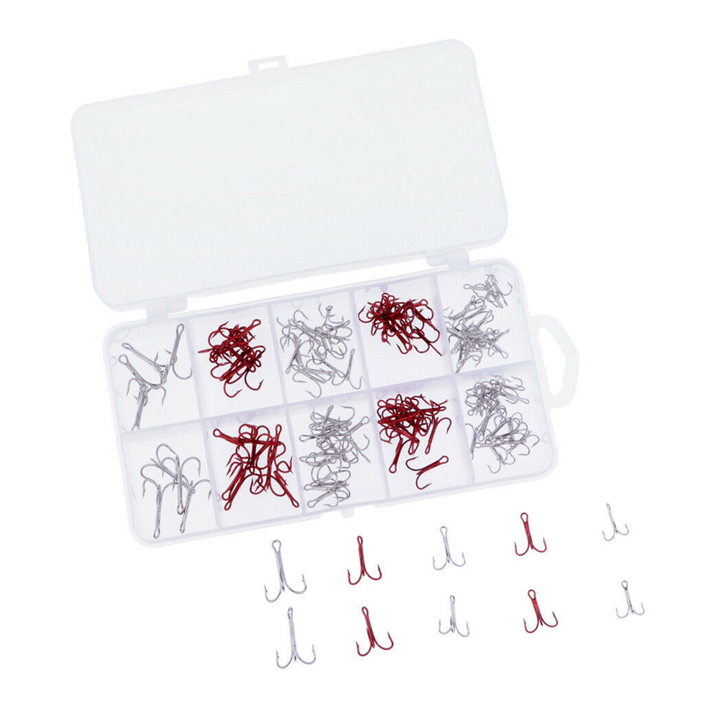 130x Sharp Lures Baits Accessories Saltwater Freshwater Lures Fishhooks Carbon