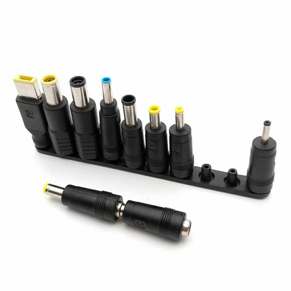 10Pcs/Set DC 5.5x2.1mm to Multi-type Male Jack for AC Power Laptop Adapter