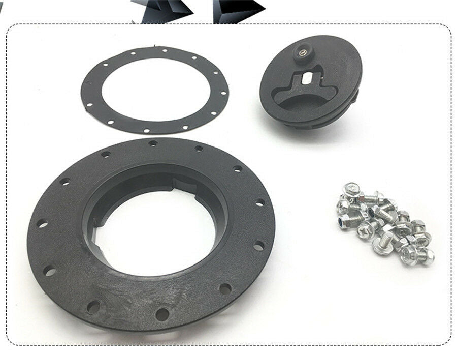 Fuel Resistant Plastic Car Fuel Tank Filler Cap +Accessories Good Sealing