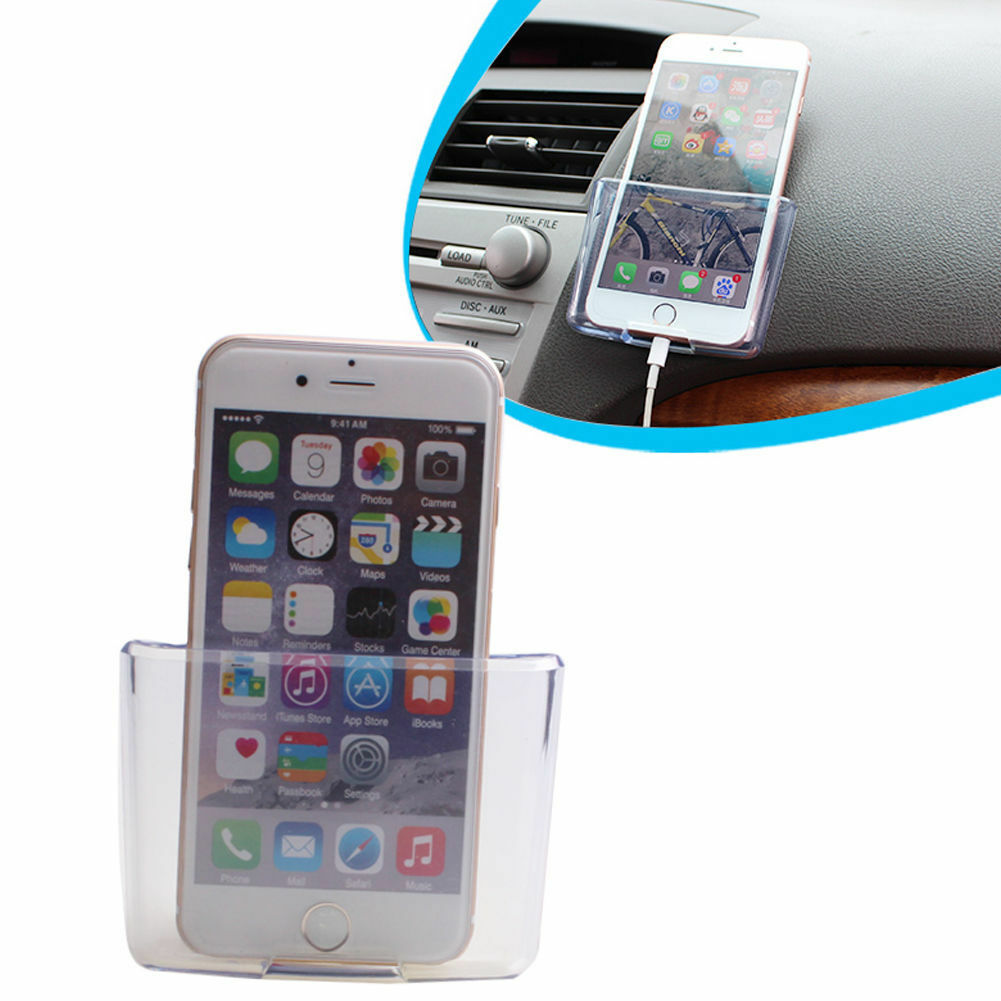 Universal Car Auto Accessories Organizer Storage Bag Box Transparent Hold.l8