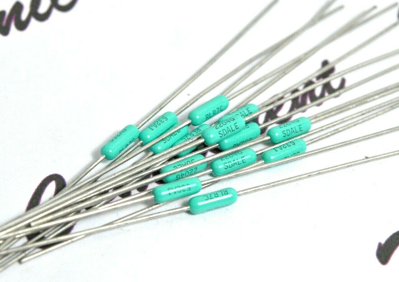10pcs - DALE RLR7C 2.2M (2M2) 2204G 2% Resistor - NOS