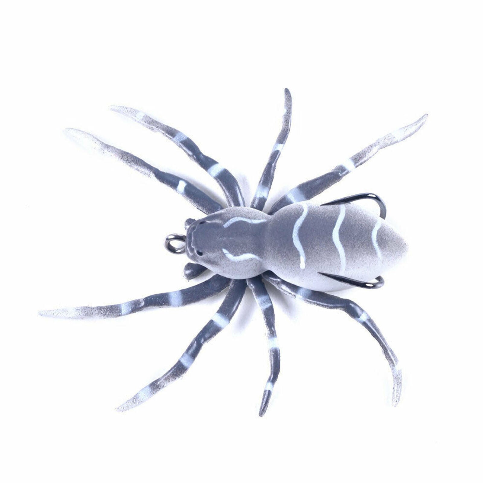 5PCS/Pack Phantom Spider 8cm/7g Topwater Bait Soft Rubber Fishing Lure Tackle