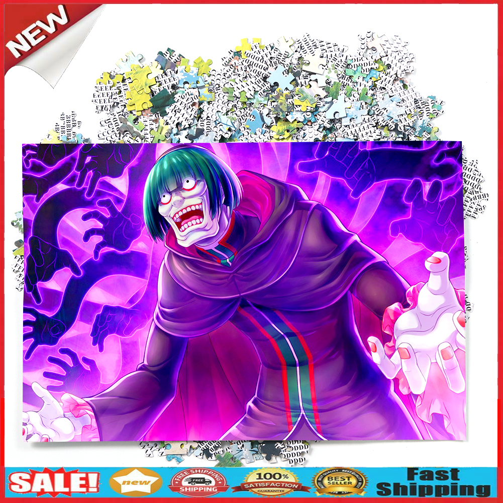 Kids Cartoon Monster Educational Toys Sets 1000 Pieces DIY Paper Puzzles @