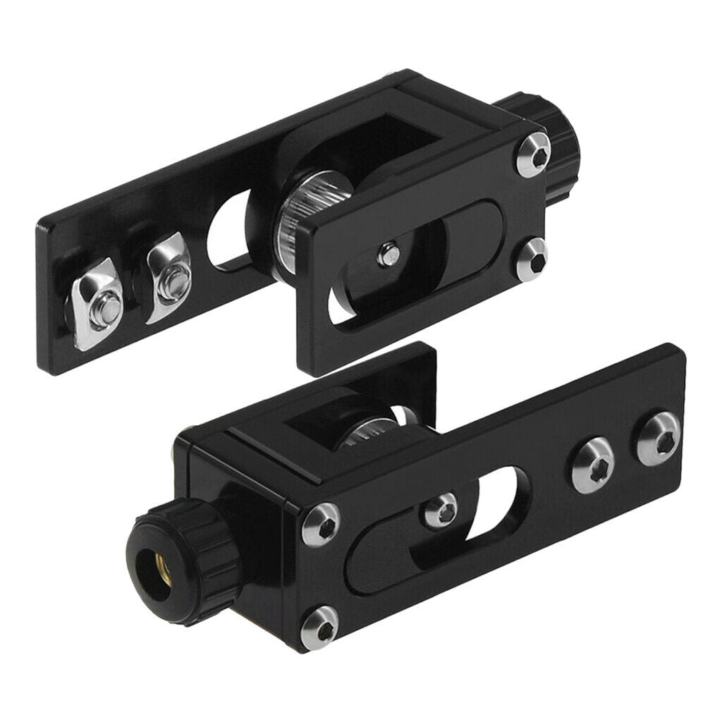 2x Black V-Slot 2020 Synchronous Belt Tensioner Profile Kit For CR10 CR10S