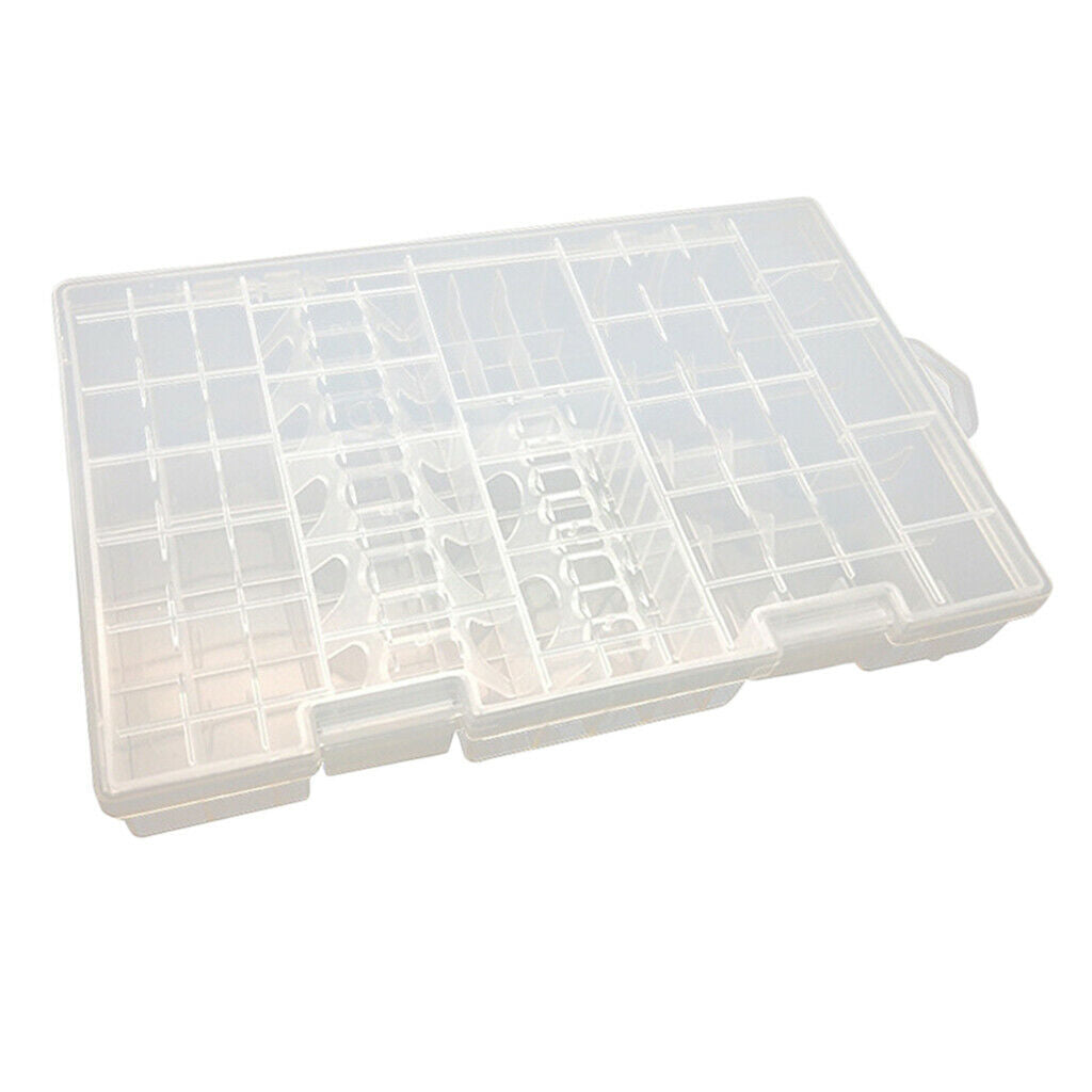 1x Battery Storage Box Battery Holder Case Box for Battery Plastic NEW