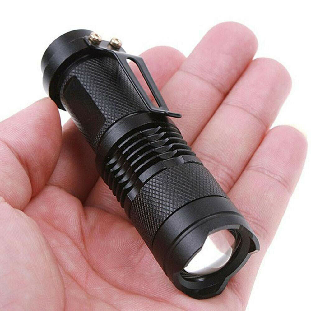 395nm UV Ultra Violet Flashlight Blacklight Aluminum LED Torch Light Lamp