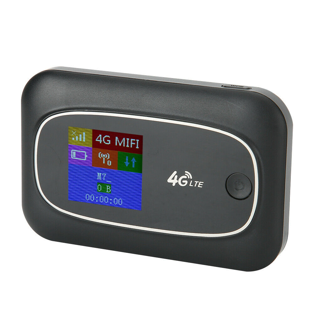 CAT4 Router Universal SIM Card Portable WIFI 150Mbps Screen 4G WIFI Router For