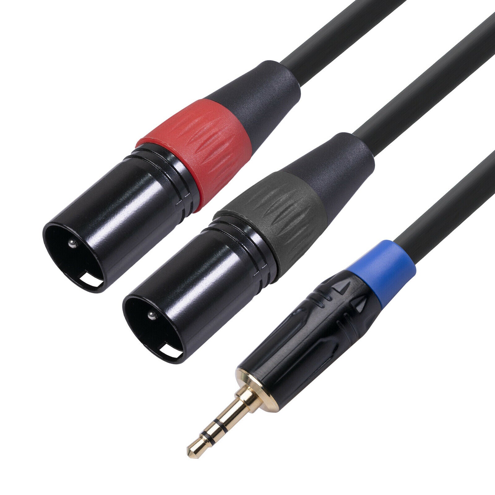 Stereo Audio Micophone Cable Mini   TRS Adapter for Mixer Notebook 1.8m