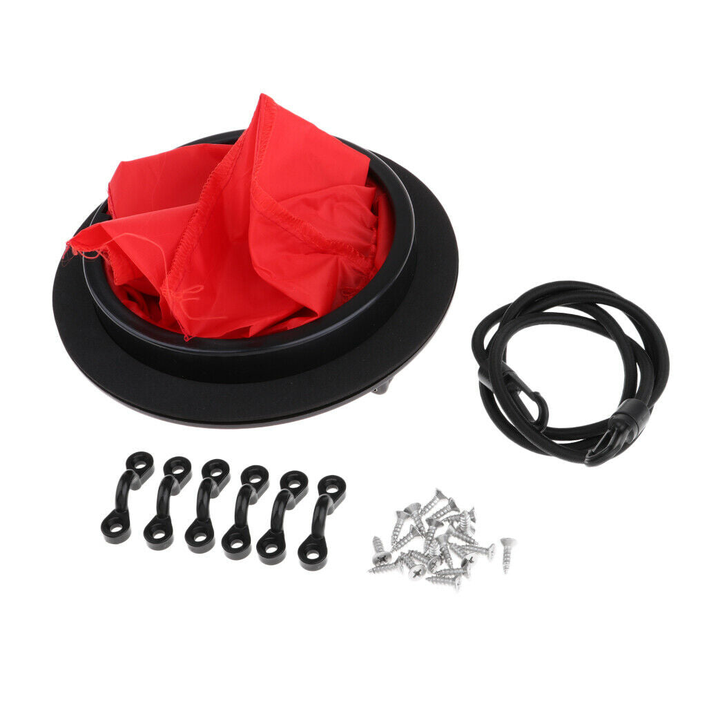 Durable nylon 8 inch kayak canoe hatch cover deck plate u.