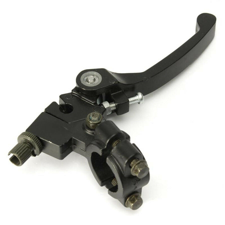 1 Pair New 22mm Aluminum Black Motorcycle Clutch Brake Lever Adjustable Pre Sets