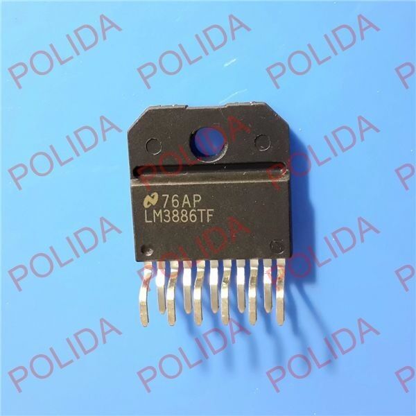 10PCS Audio Power Amplifier IC NSC ZIP-11 ( TO-220-11 ) LM3886TF LM3886TF/NOPB