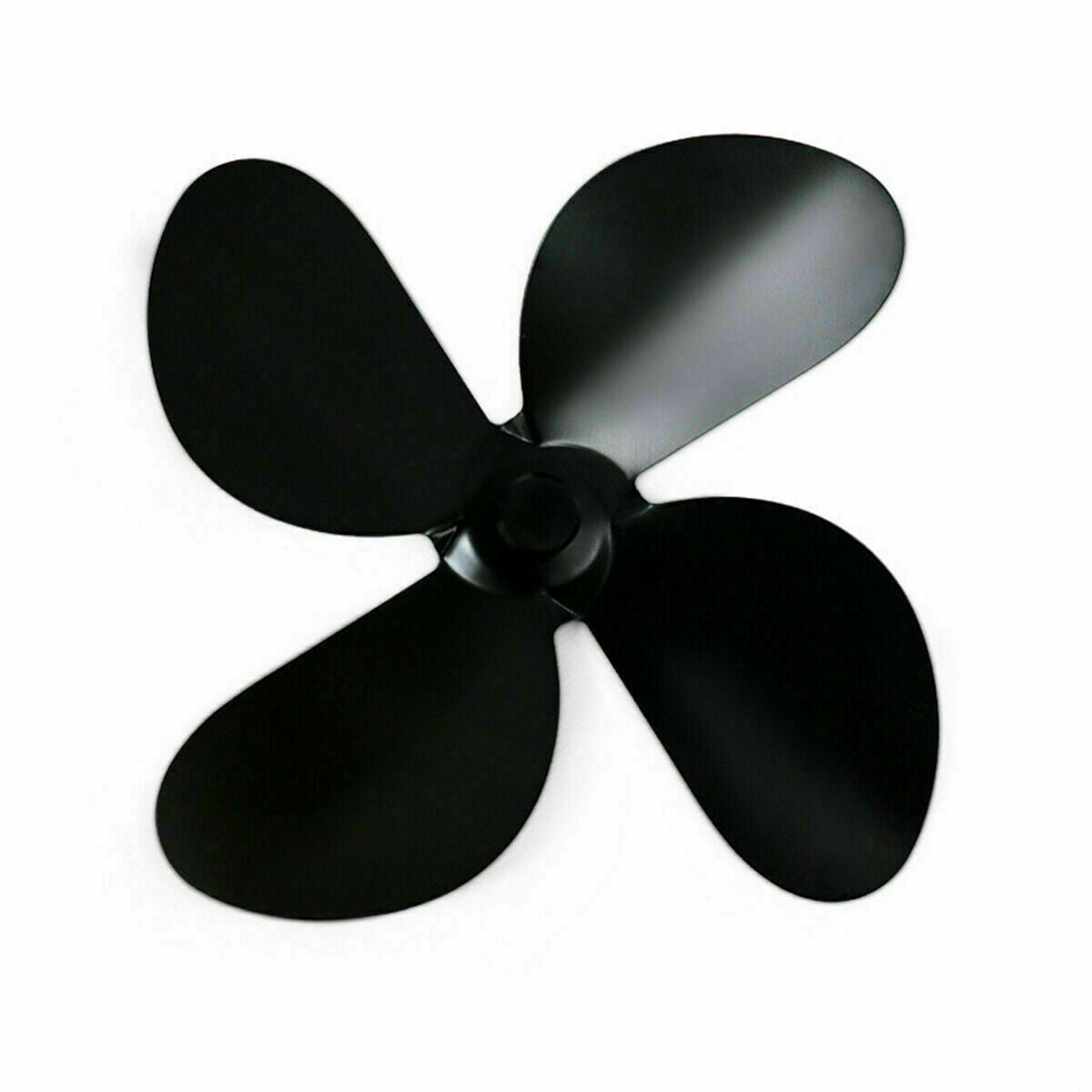4 Blade Stove top Fan Heat Powered Log Wood Burner Eco Friendly Mini Fan Leaf