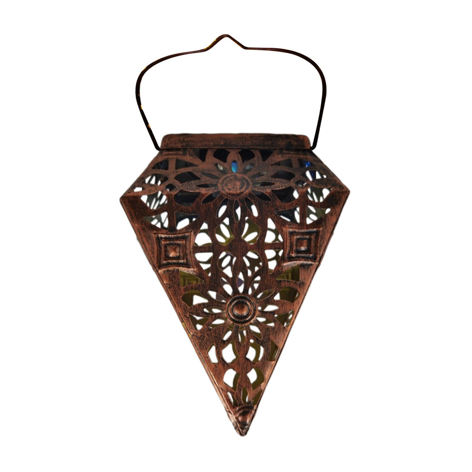 Hanging Solar Powered Garden Light Fairy Lights Decor Front Door Landscaping