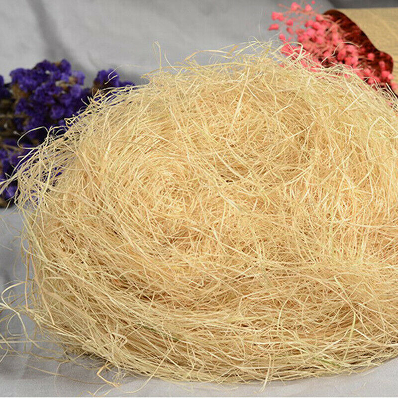 Jute Nesting Material 30g Nest / Fibre Aviary Birds Canaries Nest Filled .l8