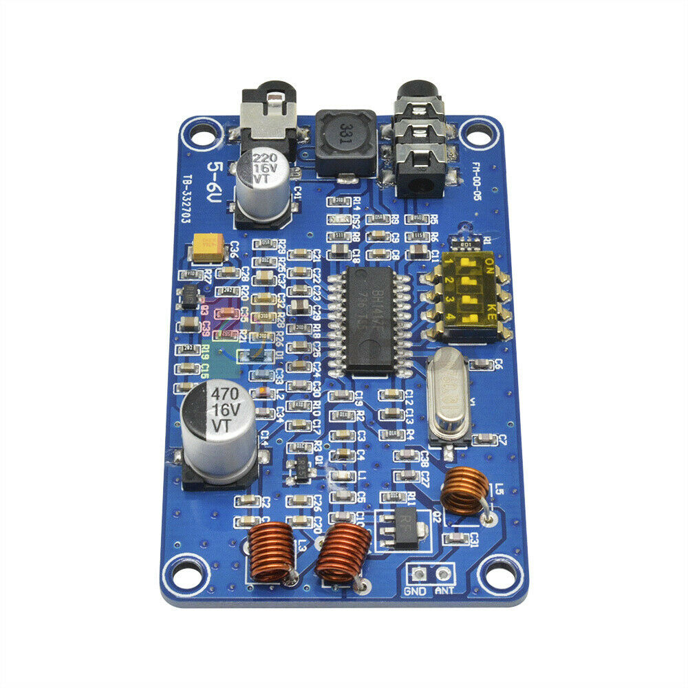 200M BH1417 0.5W Digital Radio Station PLL Wireless Stereo FM Transmitter Module