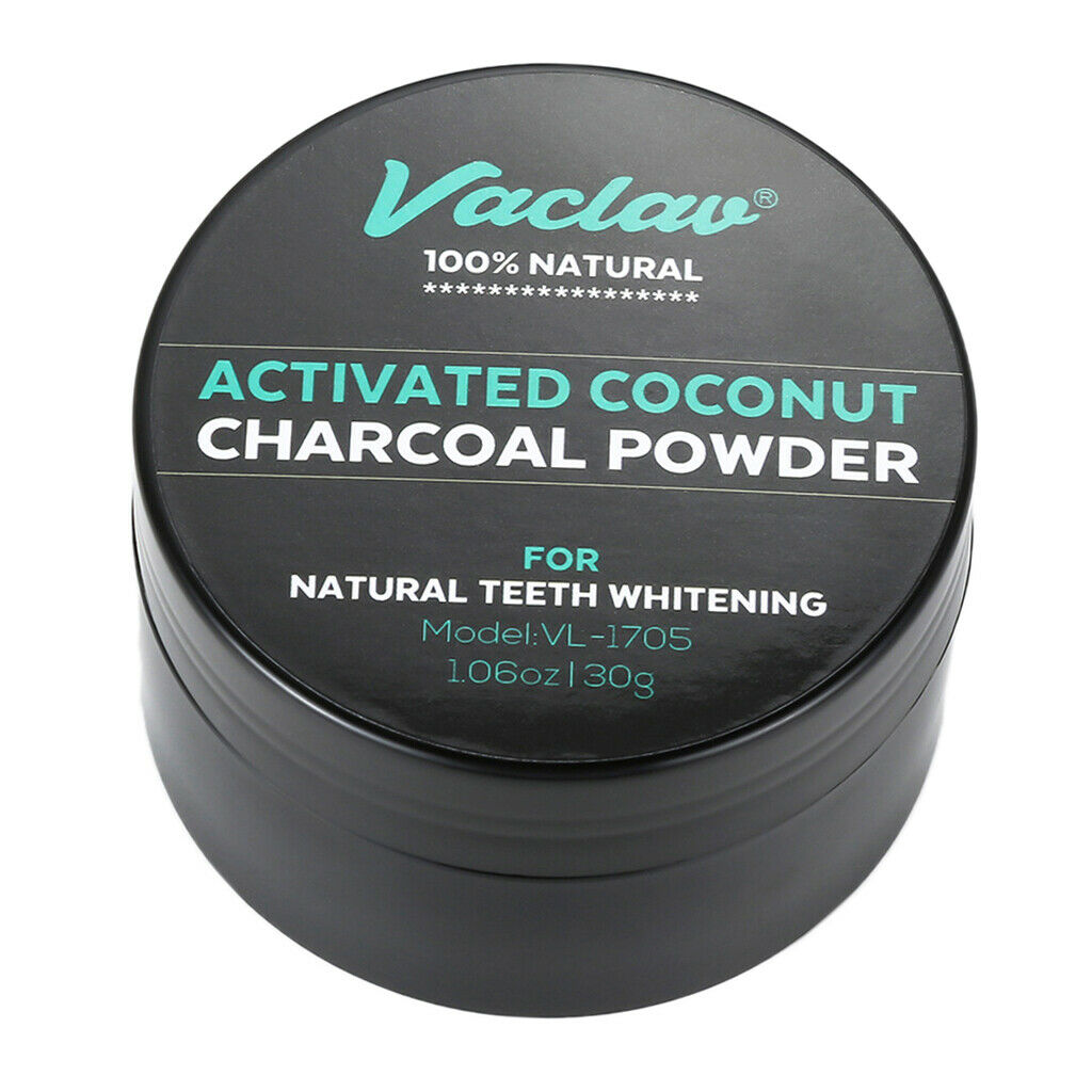 Natural Activated Charcoal Powder Stains Remover Coffee Tea Teeth Whitening