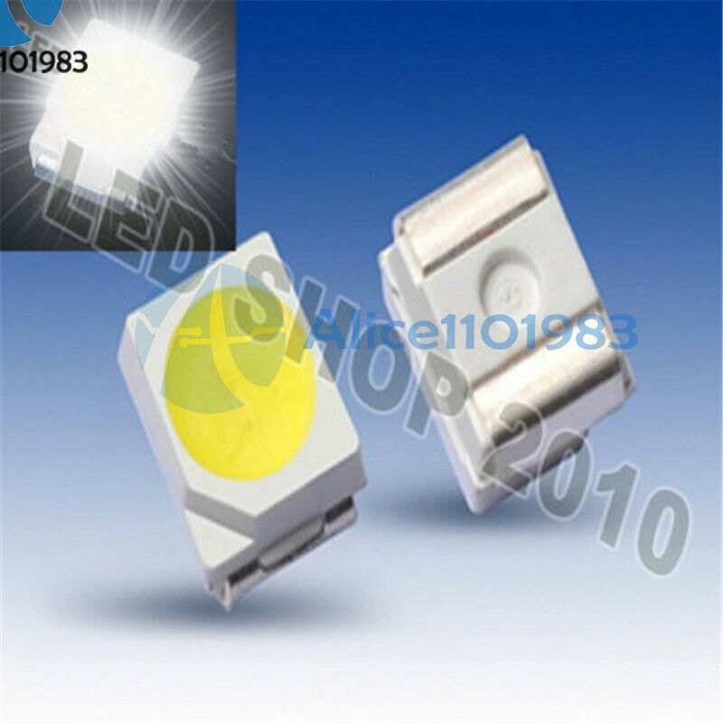 200PCS White PLCC-2 3528 1210 Super Bright Light LED POWER TOP SMD SMT