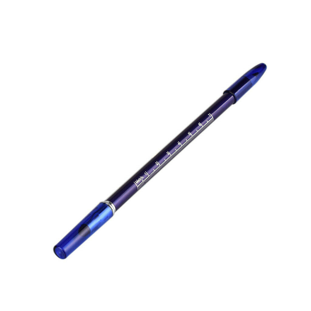 12Pcs/Pack Eye Brow Define + Fill Pencil Makeup Tool, Coffee - Waterproof and